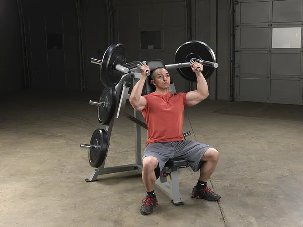 Body Solid Plate-Loaded Leverage Shoulder Press LVSP