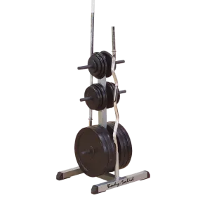 Body Solid Standard Plate Tree & Bar Holder