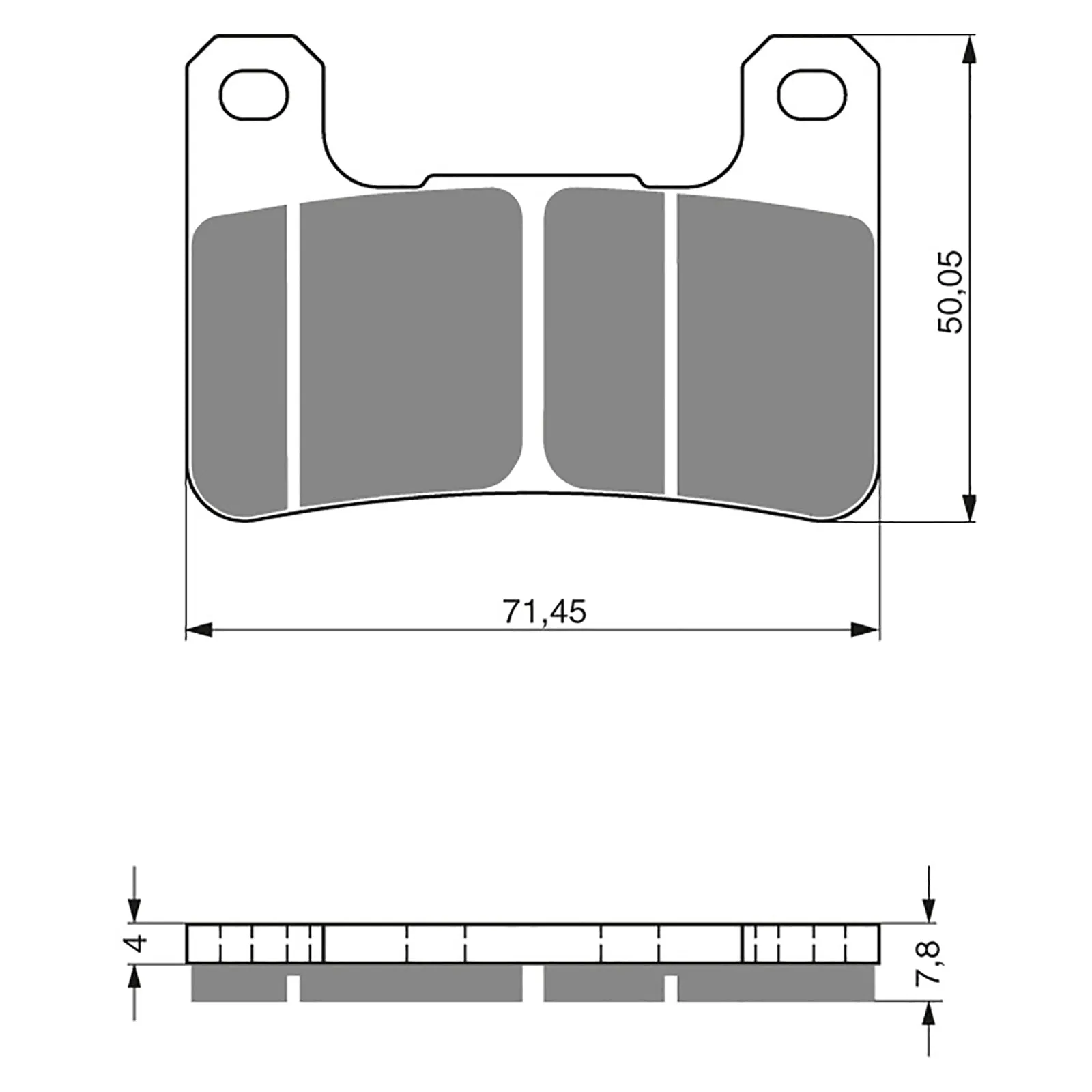 BRAKE PADS GOLDFREN RACE GF213 - GPR