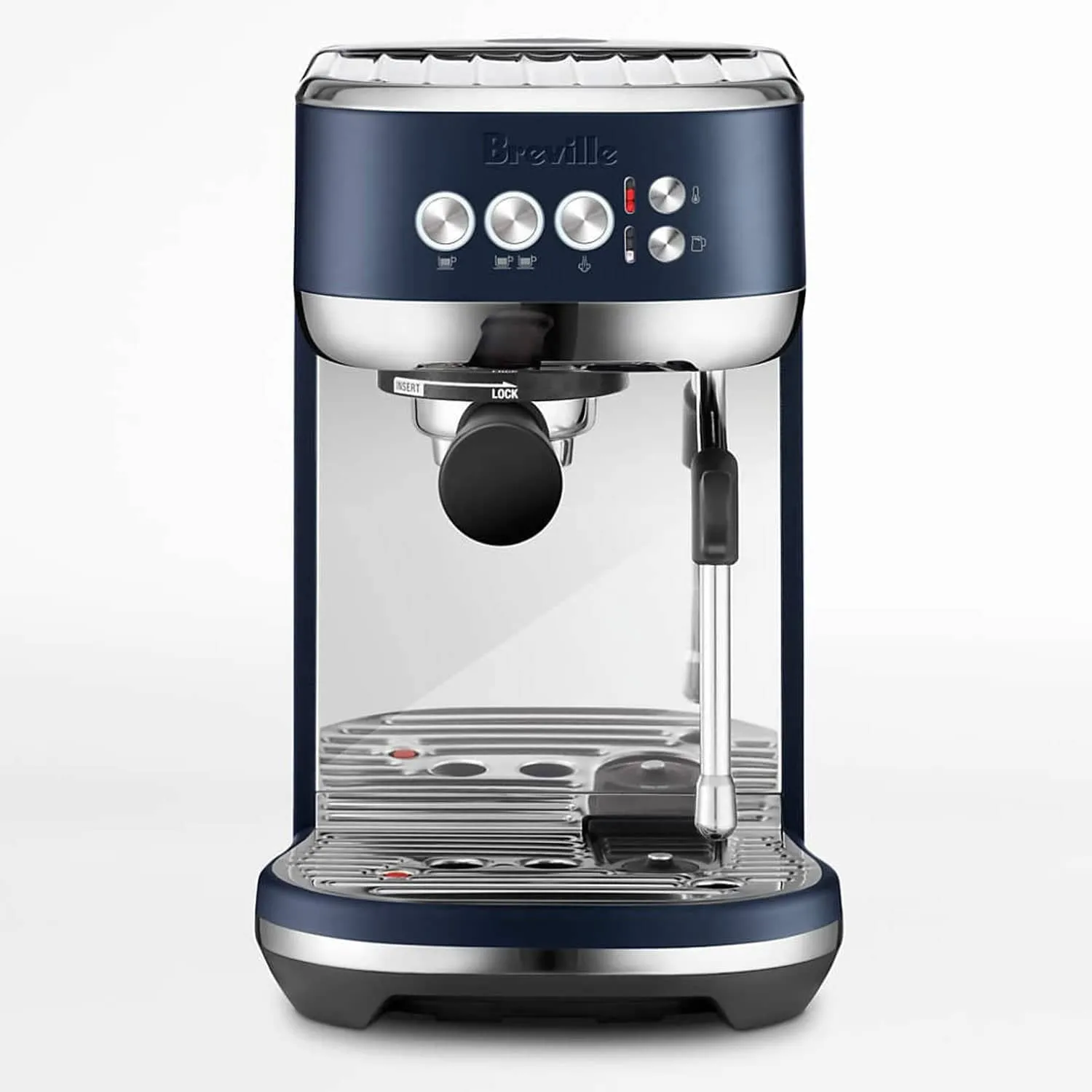Breville The Bambino Plus - Damson Blue Espresso Machine