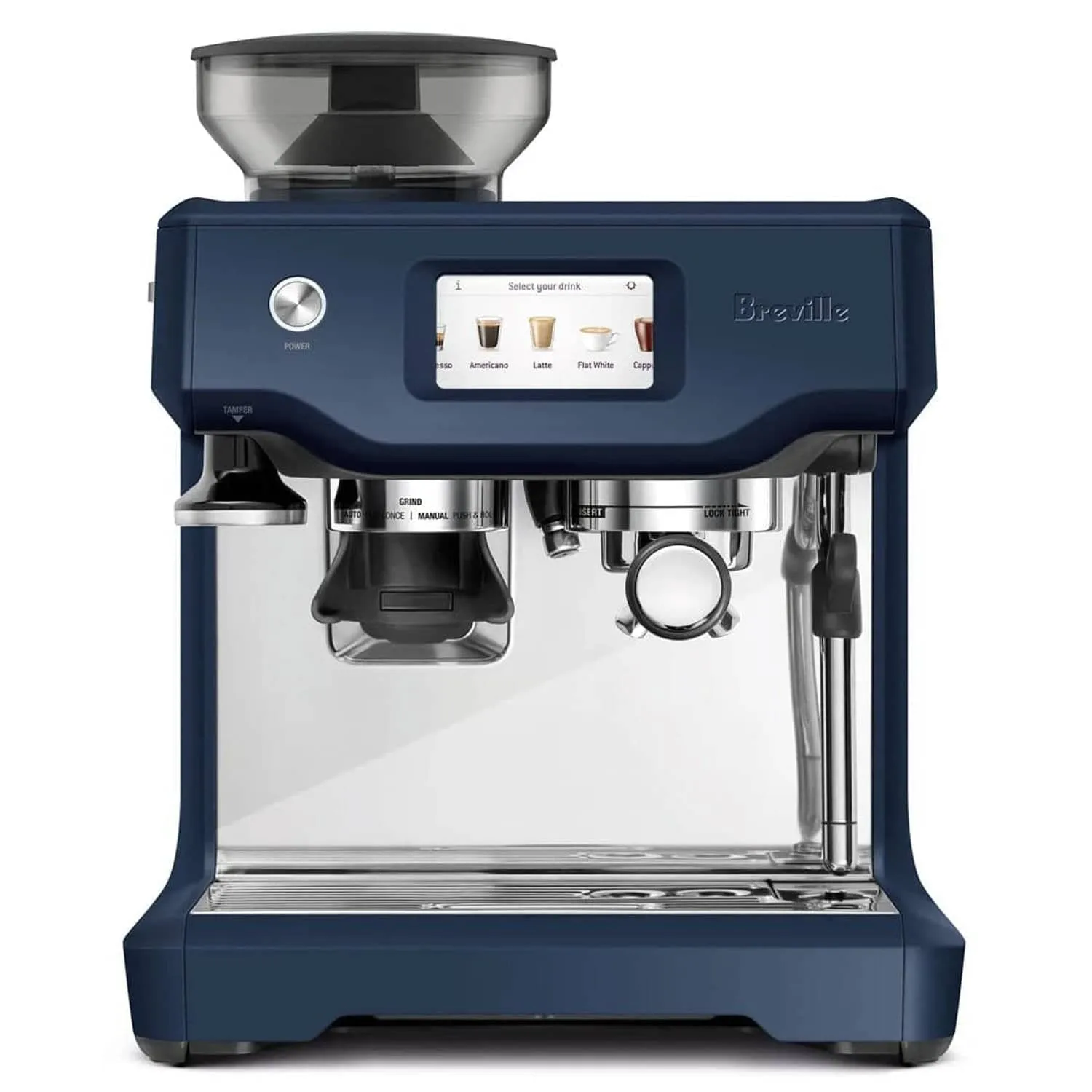 Breville The Barista Touch Espresso Machine - Damson Blue