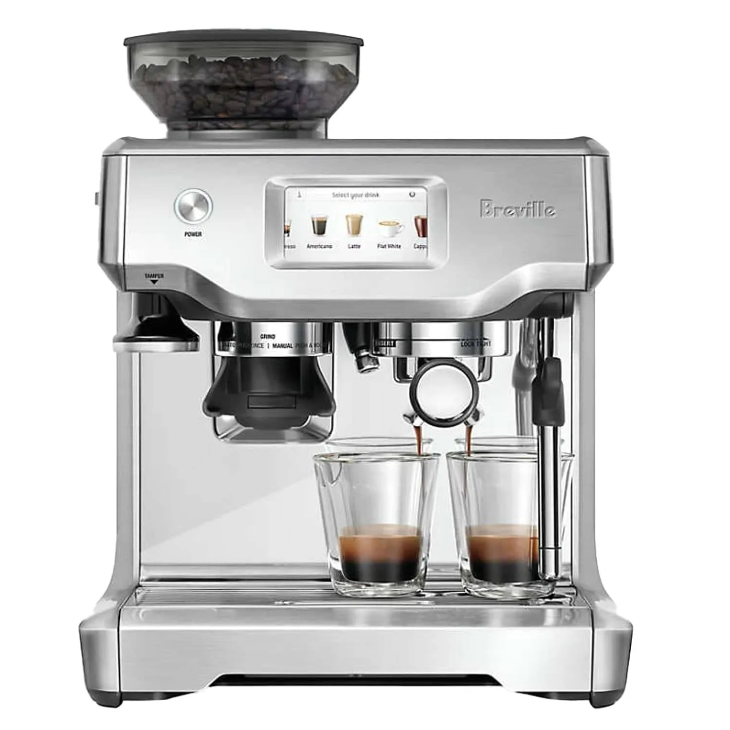 Breville The Barista Touch Espresso Machine - Stainless Steel