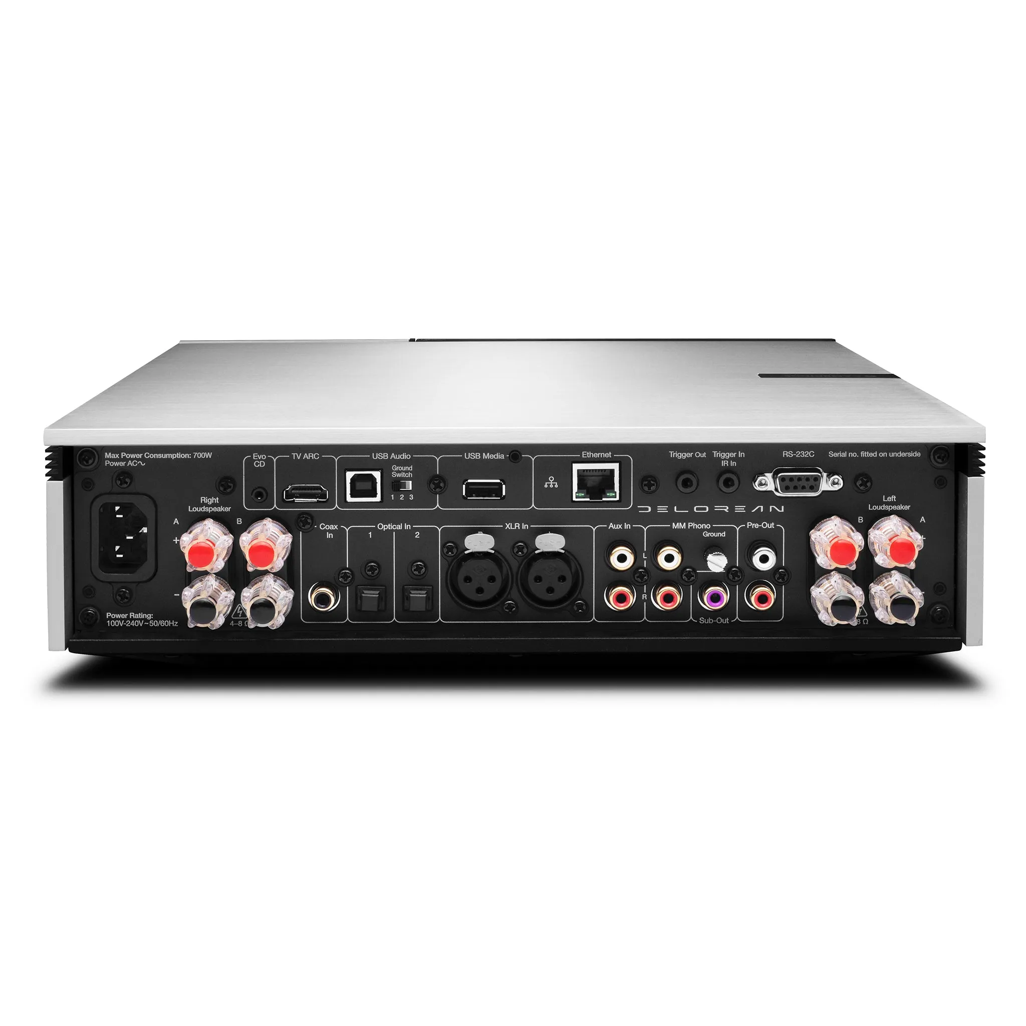 Cambridge Audio Evo 150 DeLorean Edition Limited Production All-In-One Streaming Integrated Amplifier