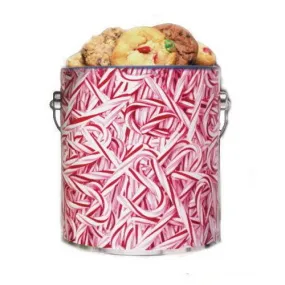 Candy Cane Cookie Container