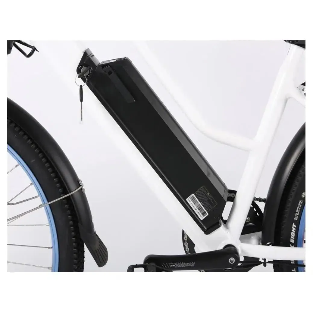 48-Volt Lithium-Powered Catalina Electric Bike: Step-Through Beach Cruiser Model