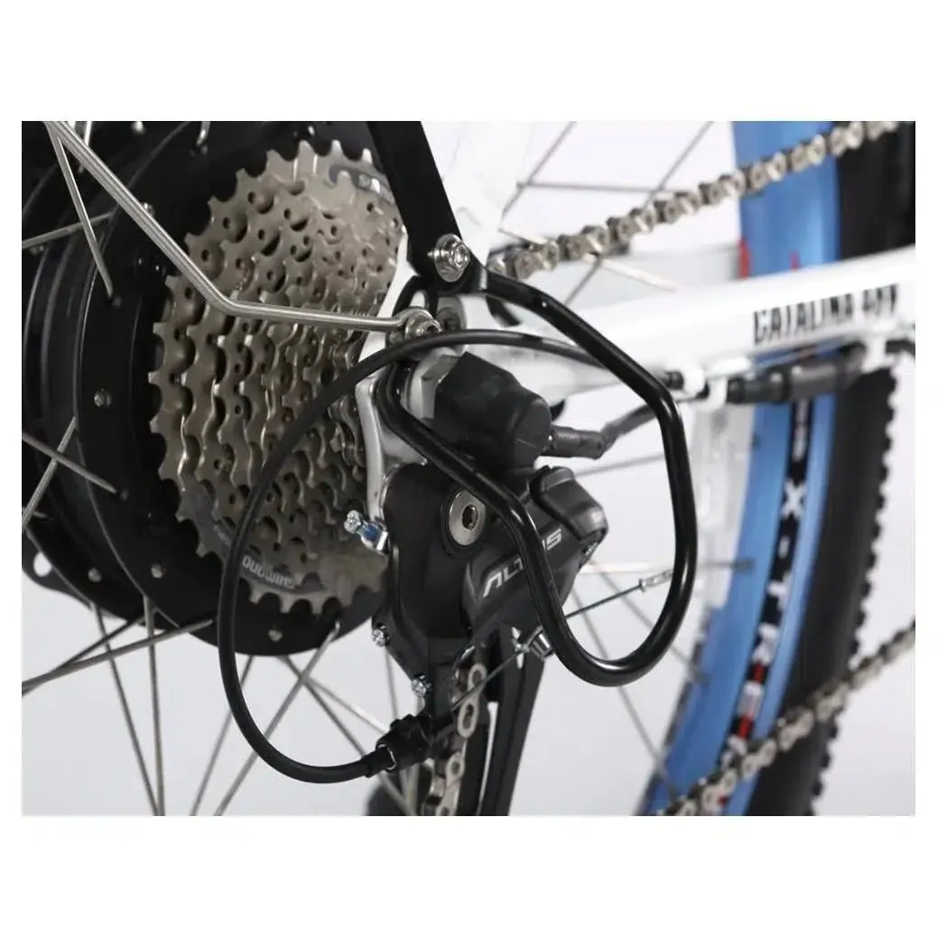 48-Volt Lithium-Powered Catalina Electric Bike: Step-Through Beach Cruiser Model