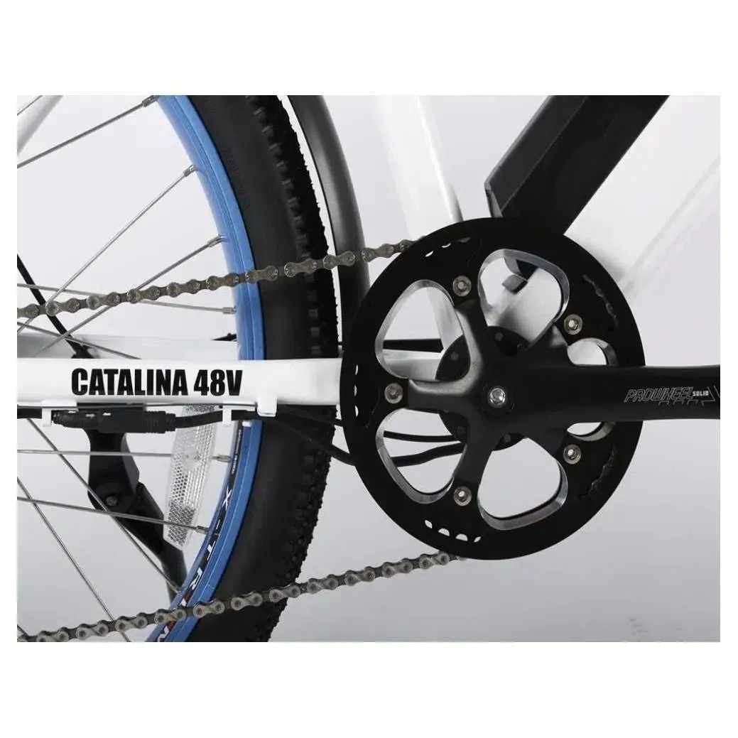 48-Volt Lithium-Powered Catalina Electric Bike: Step-Through Beach Cruiser Model