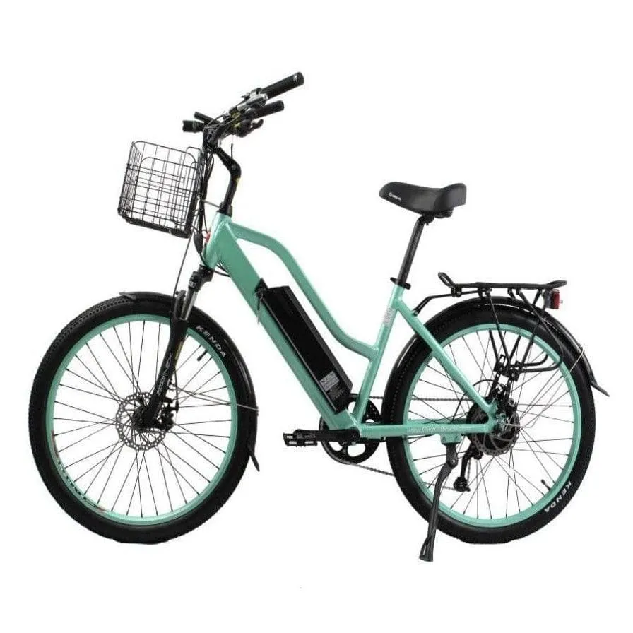 48-Volt Lithium-Powered Catalina Electric Bike: Step-Through Beach Cruiser Model