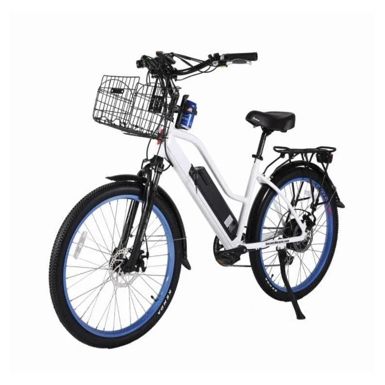 48-Volt Lithium-Powered Catalina Electric Bike: Step-Through Beach Cruiser Model