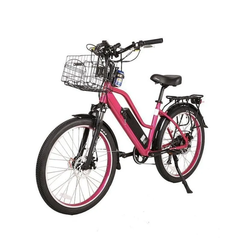 48-Volt Lithium-Powered Catalina Electric Bike: Step-Through Beach Cruiser Model