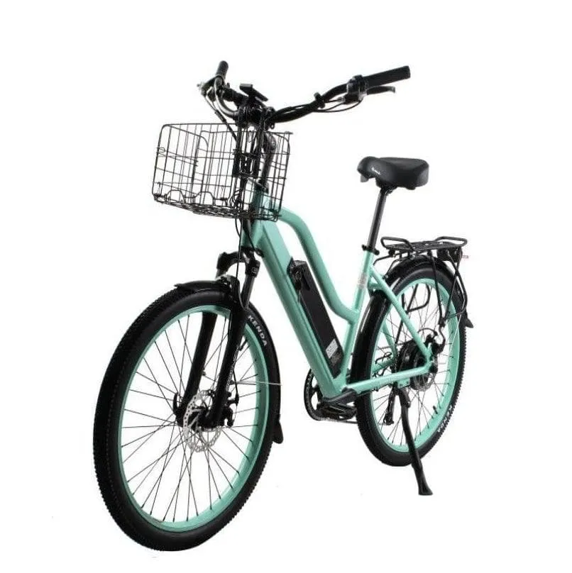 48-Volt Lithium-Powered Catalina Electric Bike: Step-Through Beach Cruiser Model