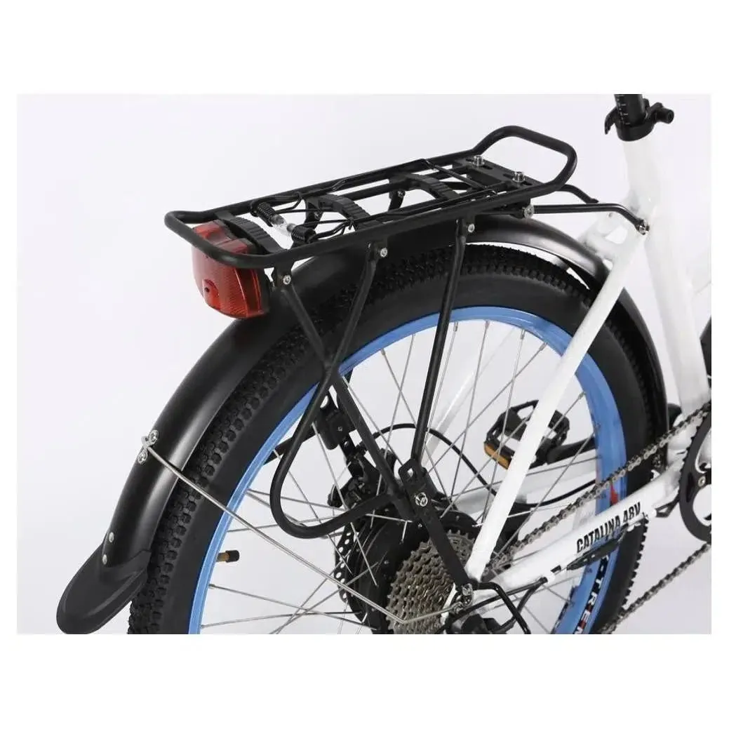 48-Volt Lithium-Powered Catalina Electric Bike: Step-Through Beach Cruiser Model