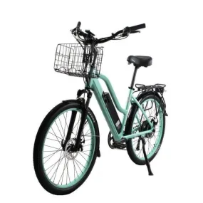 48-Volt Lithium-Powered Catalina Electric Bike: Step-Through Beach Cruiser Model