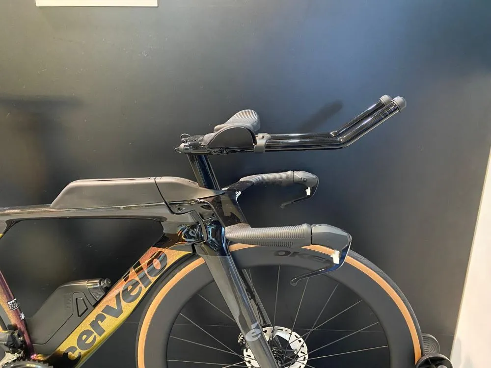 Cervelo P5 Ultegra Di2 R8170, Purple Sunset, Token Konax Pro 52 Size 48