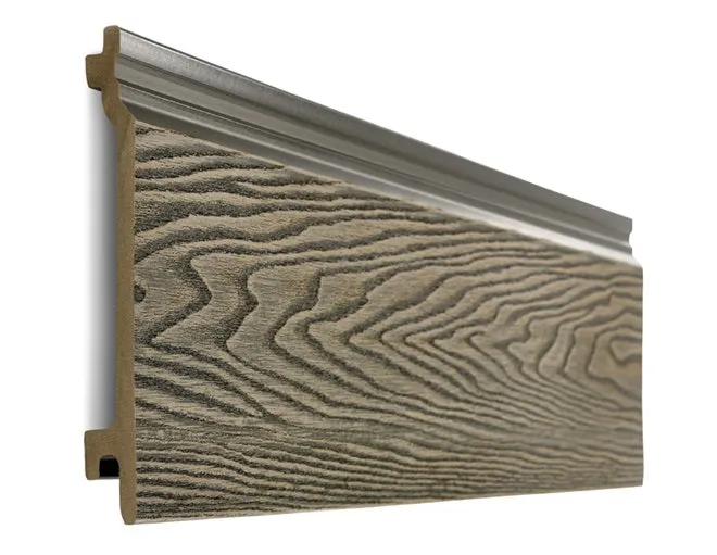 Cladco Composite Woodgrain Effect Wall Cladding Board - 3.6m (All Colours)
