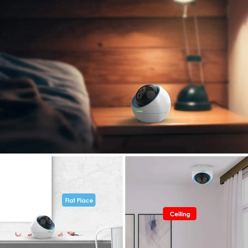 CM300 Smart Wireless Dome Camera (Works with Alexa and Google Assistant)