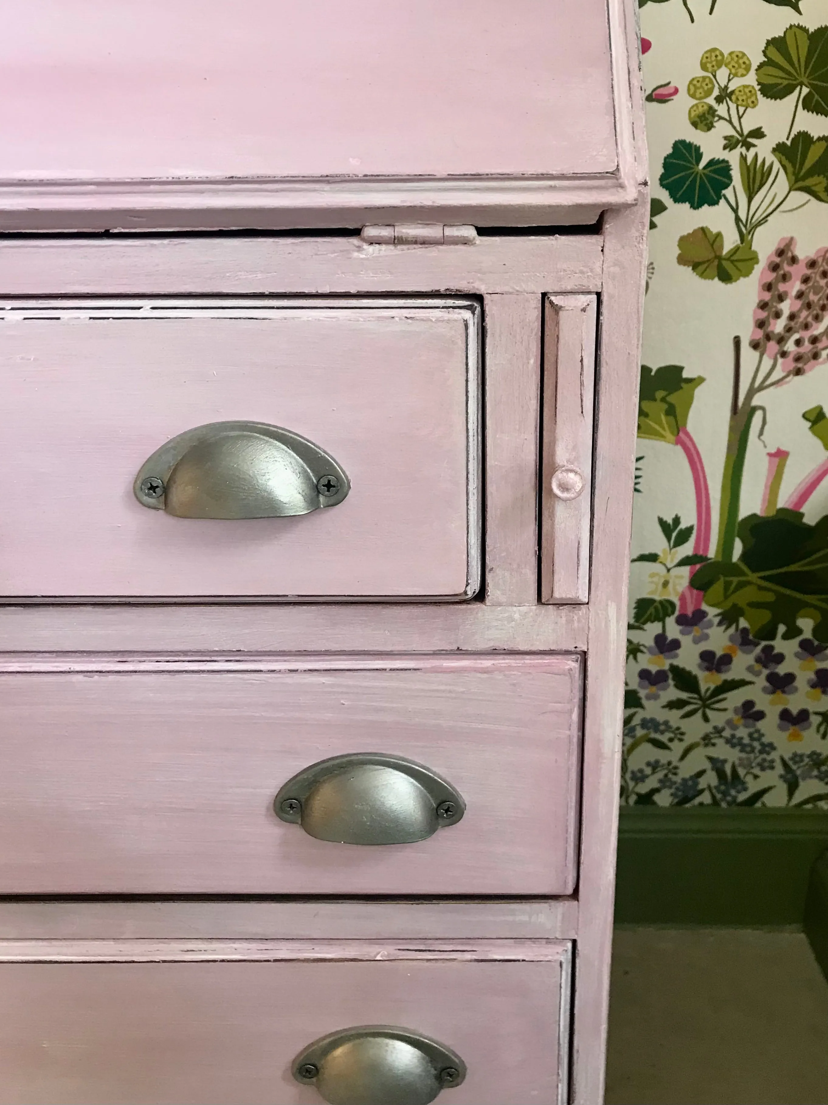 commission for Annette Vintage writing bureau