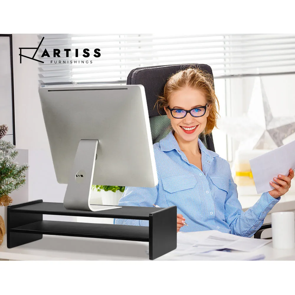 Computer Monitor Riser - Black