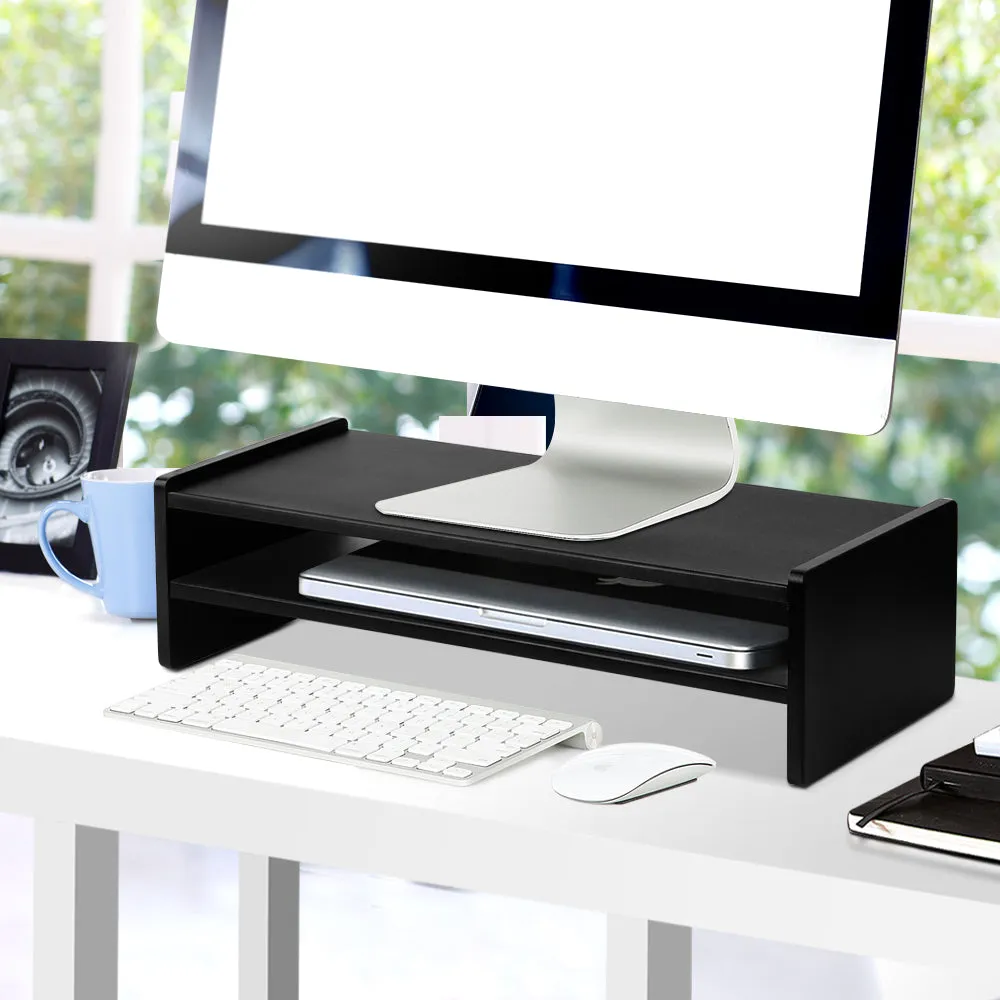 Computer Monitor Riser - Black