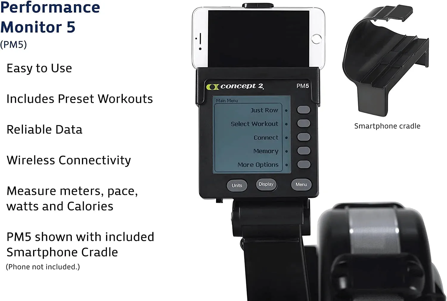 Concept2 Model D Indoor Rowing Machine with PM5 Performance Monitor