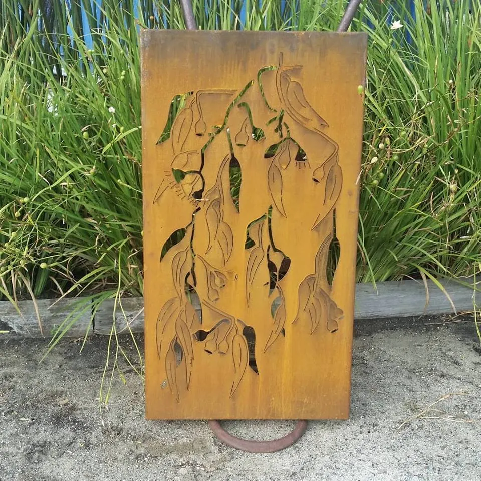 Corten screens