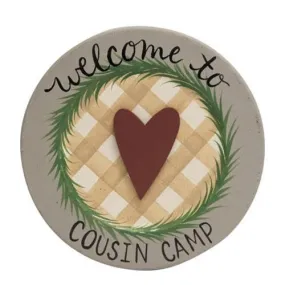 *Cousin Camp Plate (Pack of 2)