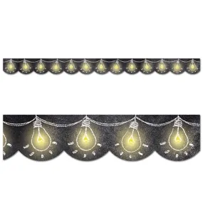 Creative Teaching Press Lightbulbs in Chalk Trim - 48'