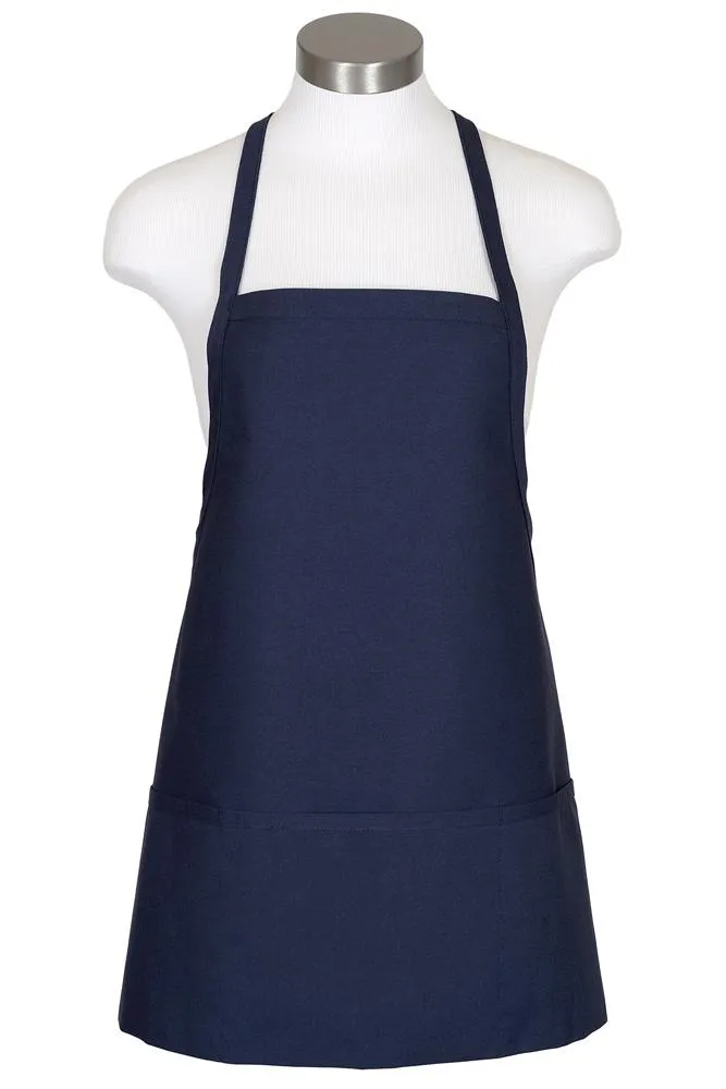 Criss Cross Bib Apron (3 Pockets)