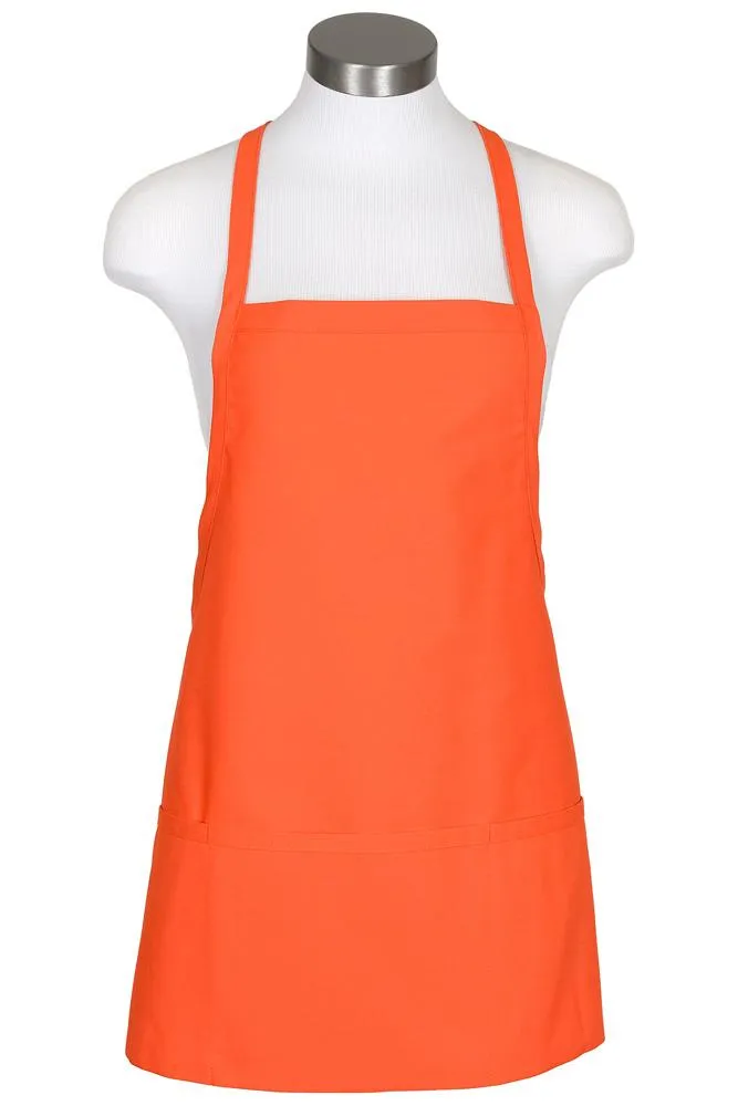 Criss Cross Bib Apron (3 Pockets)