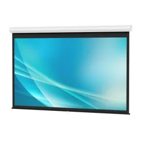 Da-Lite Designer Contour Manual w/CSR 72" Diag. Video 4:3 43 X 57 Matte White