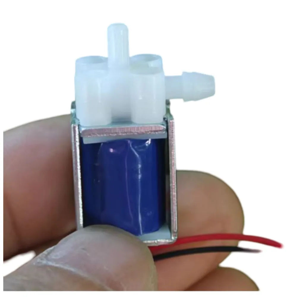 DC5V normally closed micro electromagnetic water and air valve small electric deflation