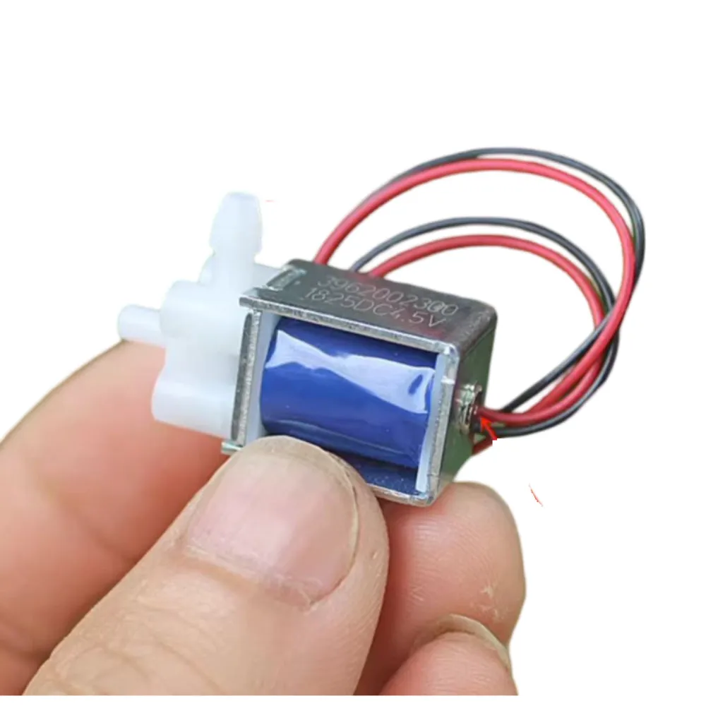 DC5V normally closed micro electromagnetic water and air valve small electric deflation