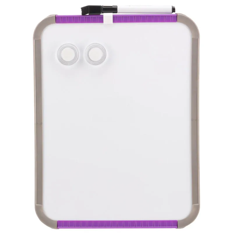 Deli PS Magnetic Whiteboard w/acc. 279×216mm Blue Purple