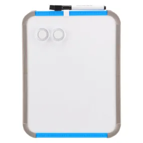 Deli PS Magnetic Whiteboard w/acc. 279×216mm Blue Purple