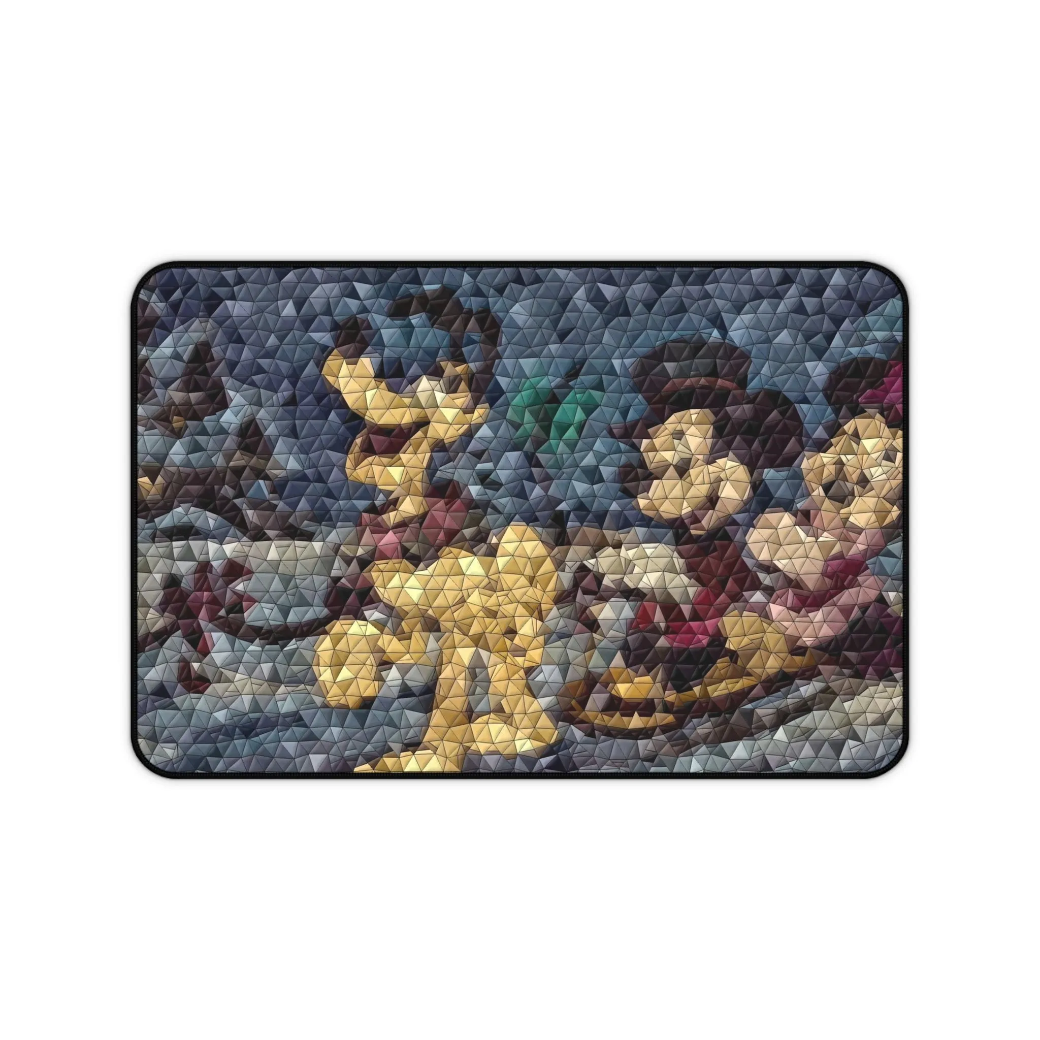 Desk Mat ... Mickey_N_Minnie Mouse & Pluto ... "A Winter Sleigh Ride" ... Original Works. Winter 2023 ...