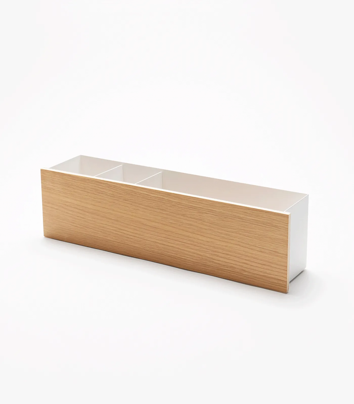Desk Organizer - Two Sizes - Steel   Wood