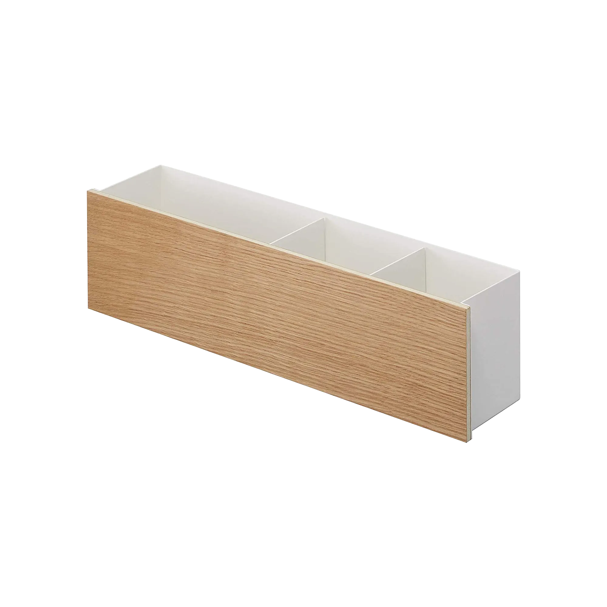 Desk Organizer - Two Sizes - Steel   Wood