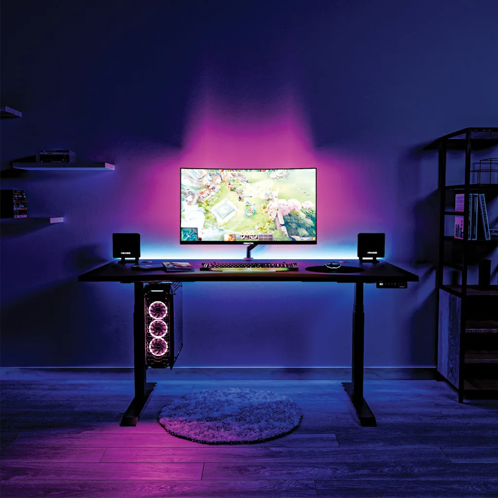 Desky Alpha Dual Sit Stand Gaming Desk