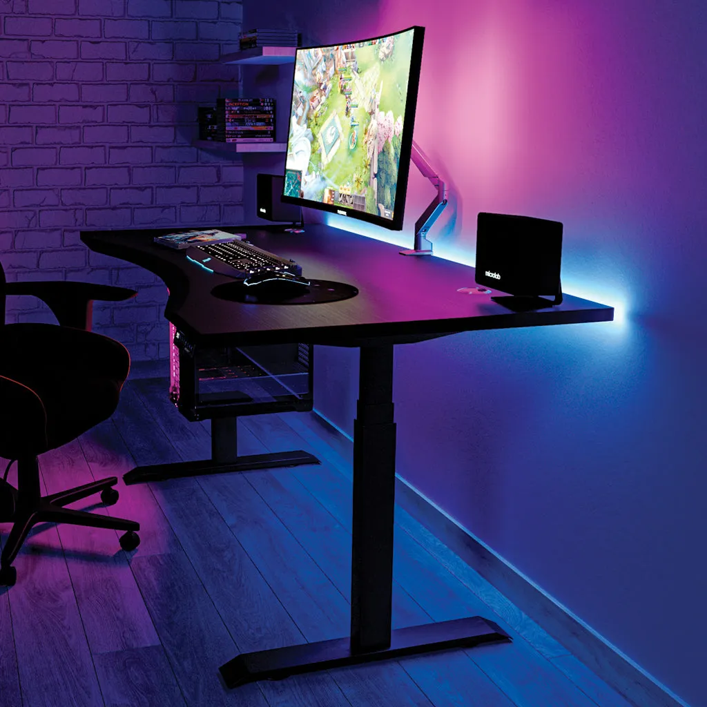 Desky Alpha Dual Sit Stand Gaming Desk