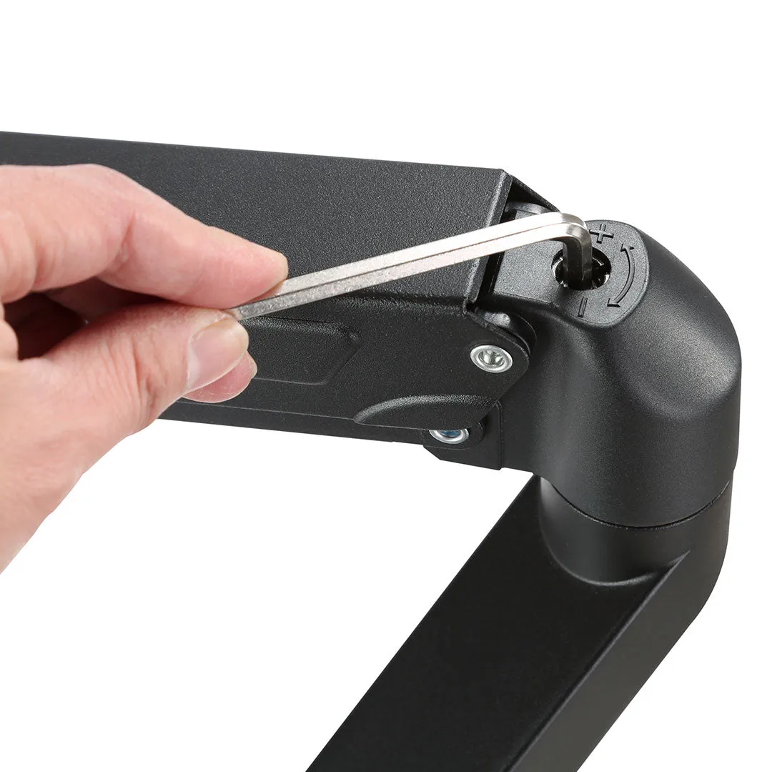 Desky Single Gas Eco Monitor Arm