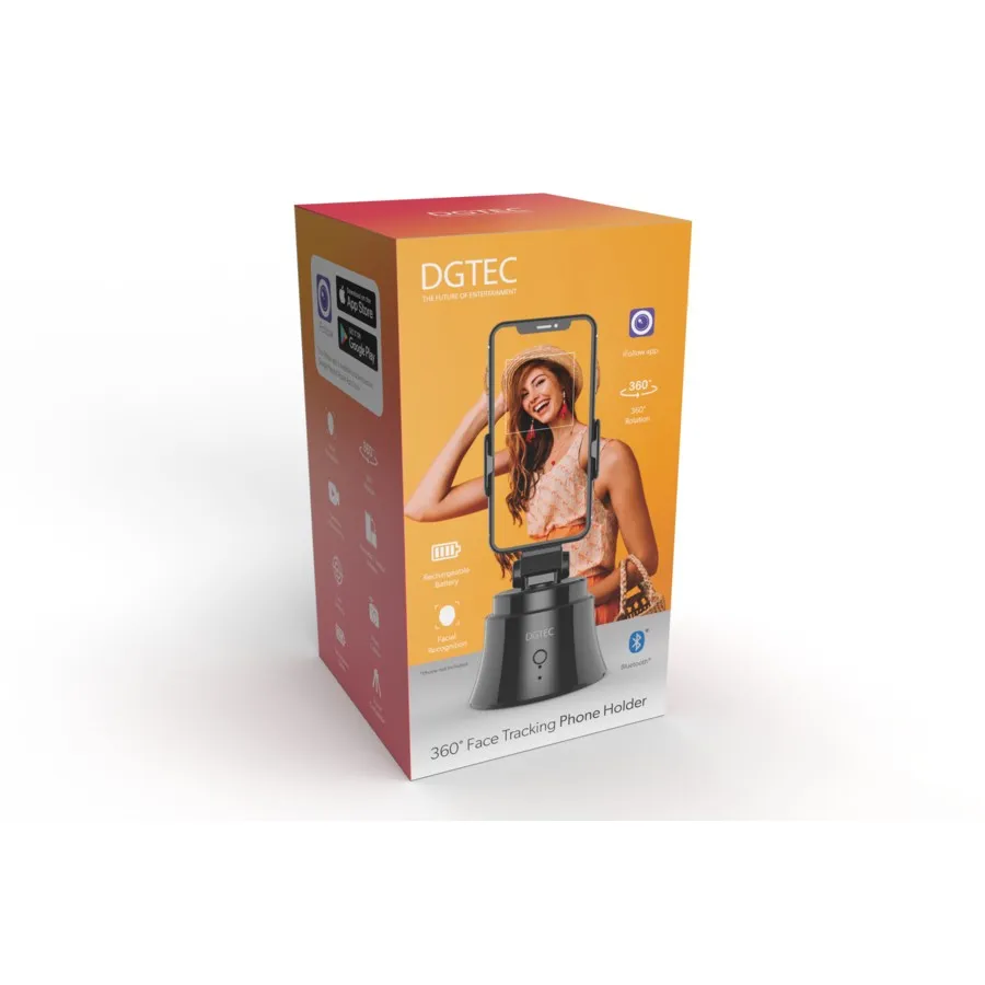 DGTEC 360 Degree Face Tracking Phone Holder