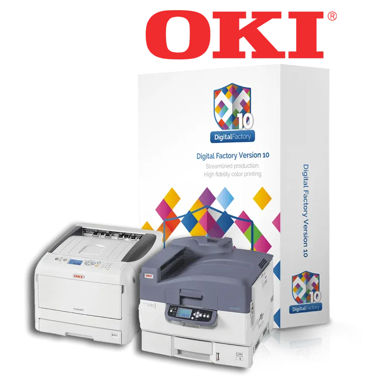Digital Factory v10 OKI Edition RIP Software for White toner printers