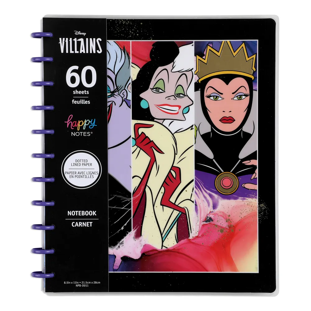 Disney© Villains Big Notebook