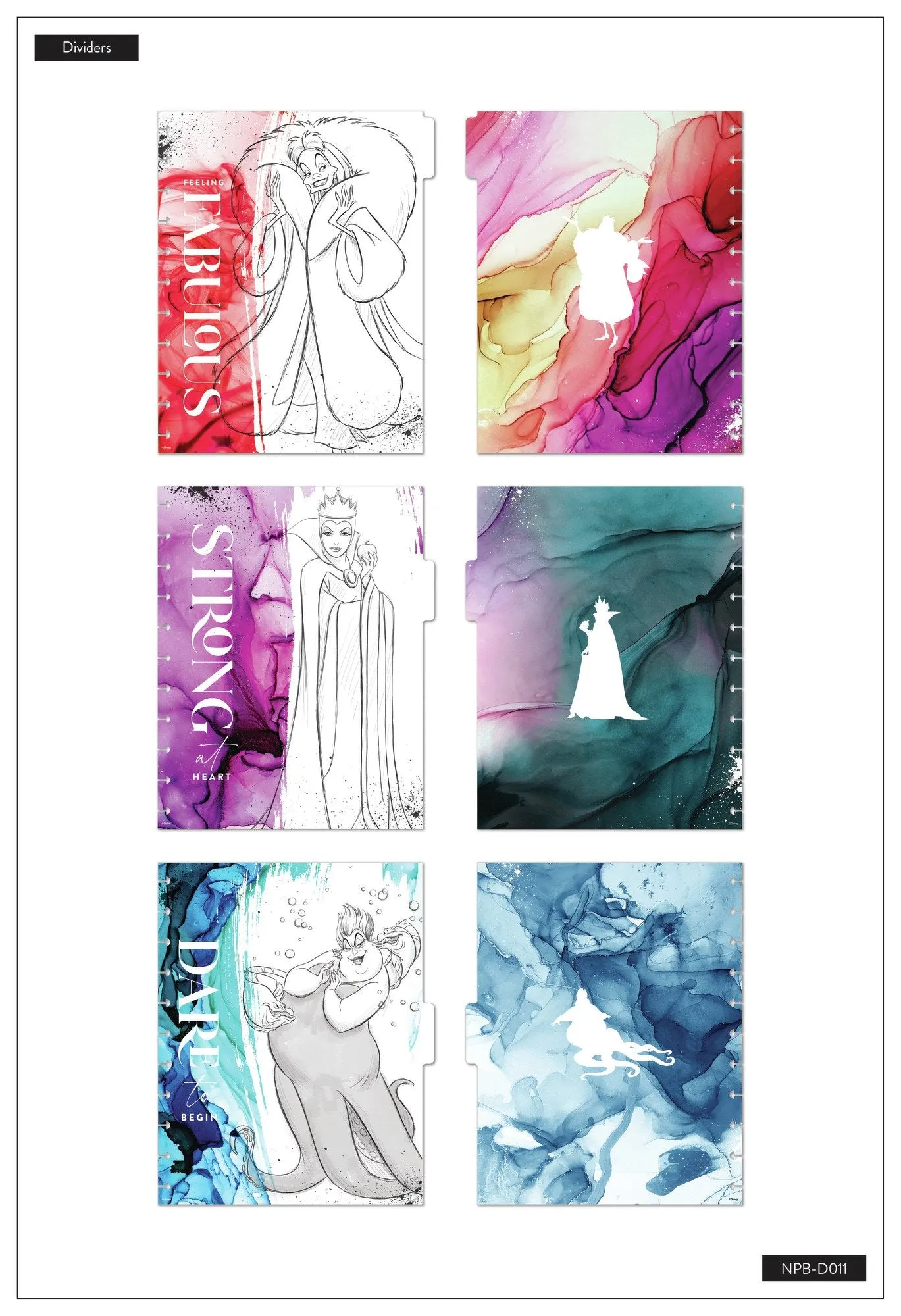 Disney© Villains Big Notebook