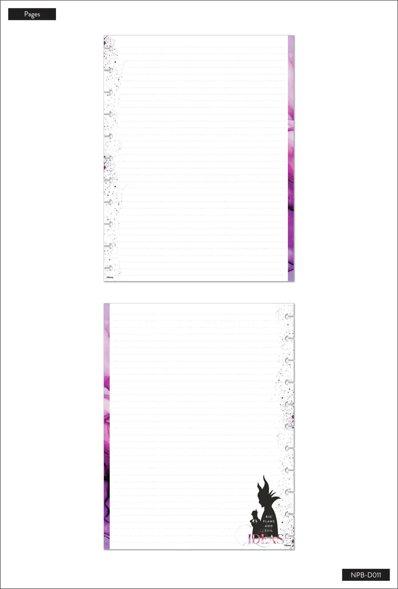 Disney© Villains Big Notebook