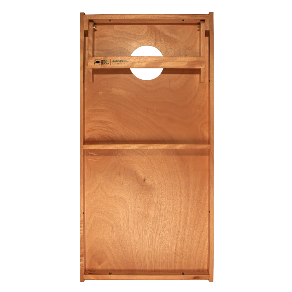 Distressed Wood Flag Backyard 2400 Cornhole Boards