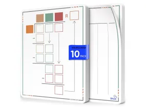 Division Practice Flexic Sheet 9"x12" (10 pc)