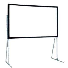 Draper 241310 Ultimate Folding Screen Rear Projection Surface w/Heavy Duty Legs (107"x171")