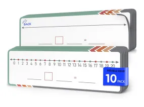 Dry Erase Flexic Number Line 4"x12" (10 pc)