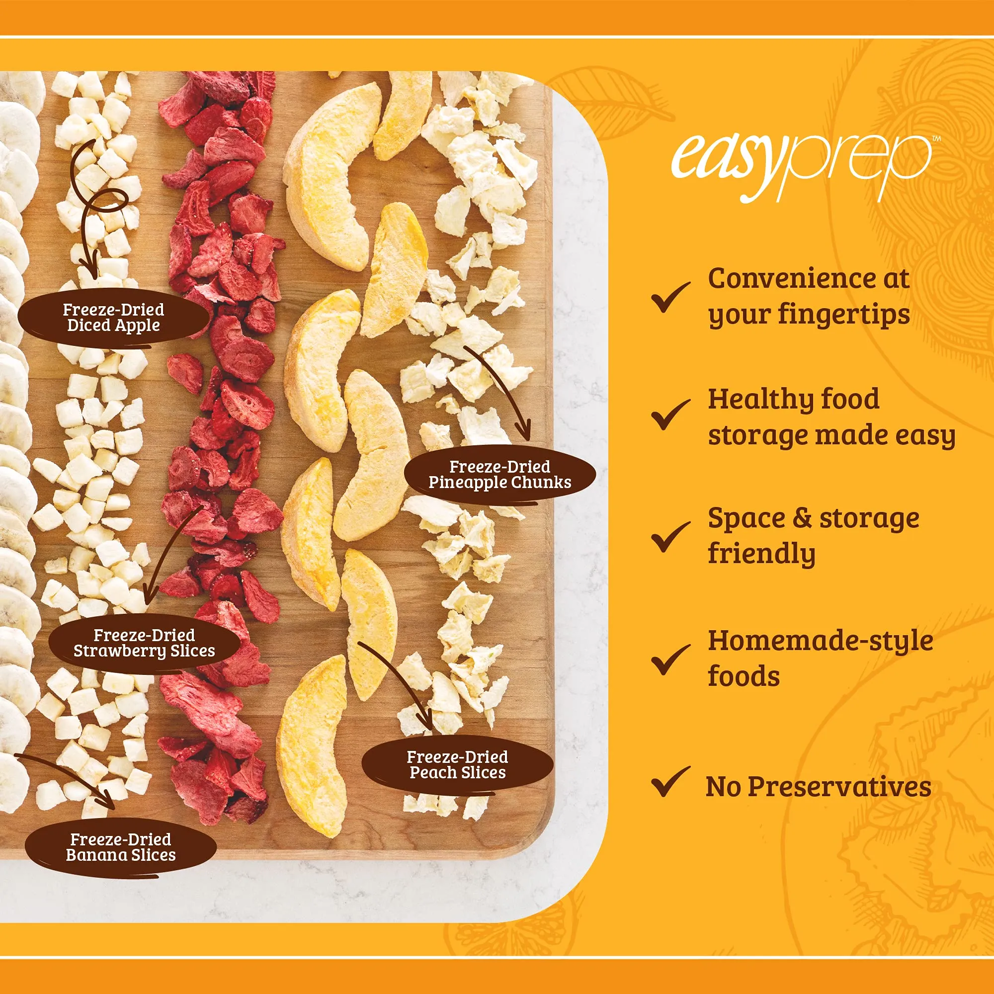 EasyPrep - Fruit Fest Emergency Food Storage Kit